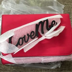 MAC “Love Me” Holidays Red Clutch Bag